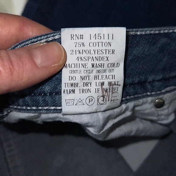 6/$24 ~Denim Couture juniors size 5 jeans (women’s size 4) - Picture 5 of 8